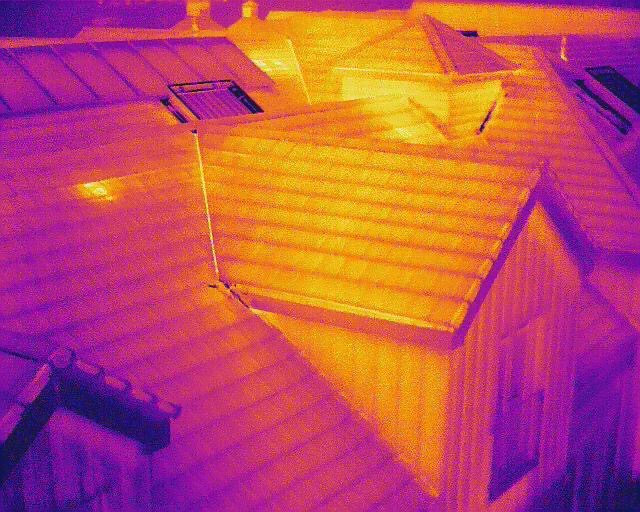 Thermal Imaging Roof Survey Image Batley